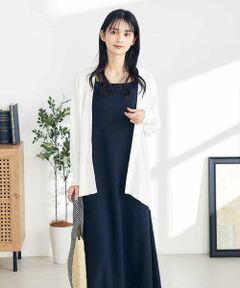 a.v.v / アー・ヴェ・ヴェ カーディガン・ボレロ | 【接触冷感/UVカット/新色追加】サラサラタッチトッパーカーディガン