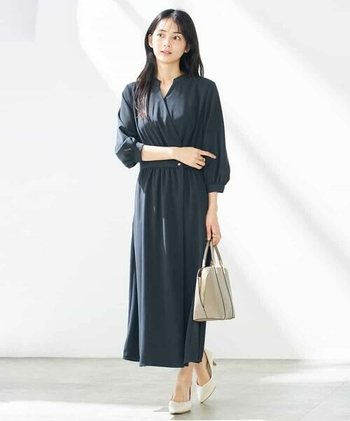 a.v.v / アー・ヴェ・ヴェ ロング・マキシ丈ワンピース | カシュクールワンピース | 詳細3