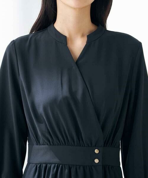 a.v.v / アー・ヴェ・ヴェ ロング・マキシ丈ワンピース | カシュクールワンピース | 詳細7