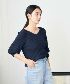 a.v.v / アー・ヴェ・ヴェ ニット・セーター | プリーツライクニット