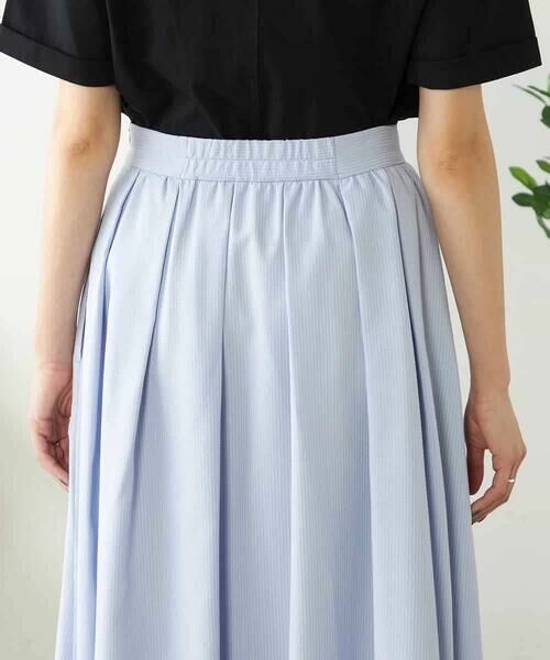 a.v.v / アー・ヴェ・ヴェ ロング・マキシ丈スカート | 【洗える/イージーケア/吸水速乾/UVカット】サッカーフレアスカート【セットアップ対応】 | 詳細25