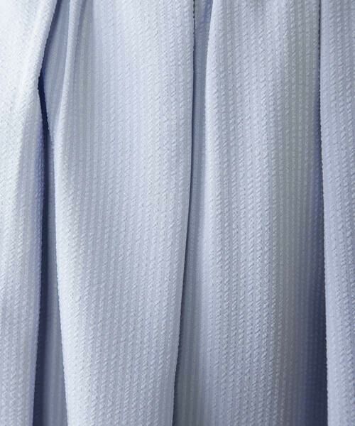 a.v.v / アー・ヴェ・ヴェ ロング・マキシ丈スカート | 【洗える/イージーケア/吸水速乾/UVカット】サッカーフレアスカート【セットアップ対応】 | 詳細5