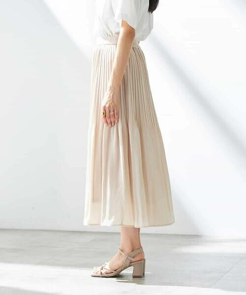 a.v.v / アー・ヴェ・ヴェ ロング・マキシ丈スカート | 消しプリーツスカート | 詳細11