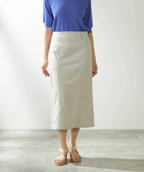 a.v.v / アー・ヴェ・ヴェ ロング・マキシ丈スカート | 【接触冷感】サマーハイパーストレッチナロースカート | 詳細15