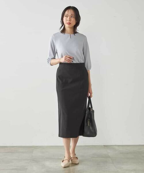 a.v.v / アー・ヴェ・ヴェ ロング・マキシ丈スカート | 【接触冷感】サマーハイパーストレッチナロースカート | 詳細27