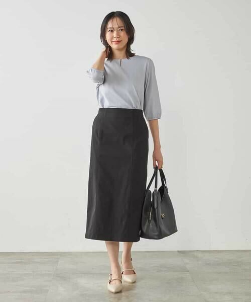 a.v.v / アー・ヴェ・ヴェ ロング・マキシ丈スカート | 【接触冷感】サマーハイパーストレッチナロースカート | 詳細28