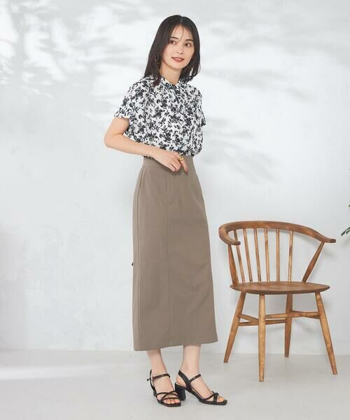 a.v.v / アー・ヴェ・ヴェ ロング・マキシ丈スカート | 【接触冷感】サマーハイパーストレッチナロースカート | 詳細4