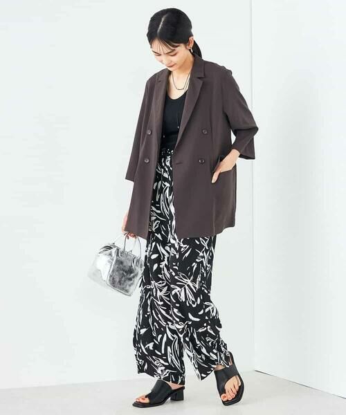 a.v.v / アー・ヴェ・ヴェ テーラードジャケット | 【接触冷感/洗える/イージーケア】ハーフスリーブジャケット | 詳細23