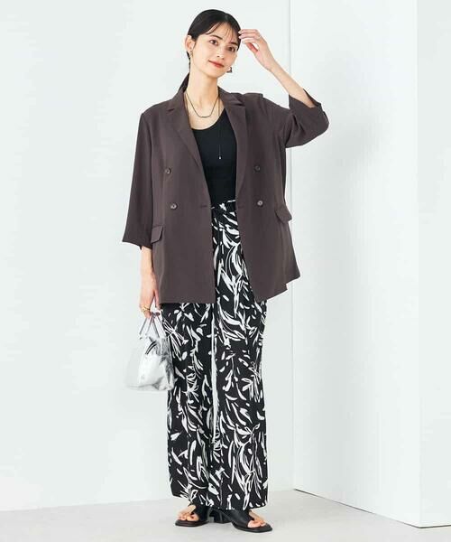 a.v.v / アー・ヴェ・ヴェ テーラードジャケット | 【接触冷感/洗える/イージーケア】ハーフスリーブジャケット | 詳細24