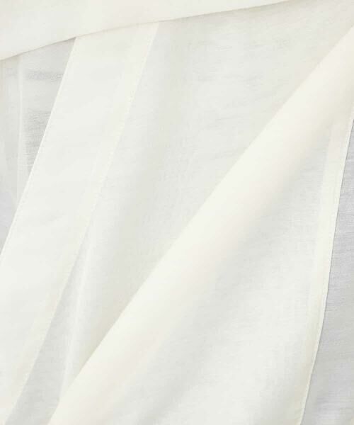 a.v.v / アー・ヴェ・ヴェ ノーカラージャケット | 【洗える/イージーケア/接触冷感/毛玉になりにくい】ノーカラーシアーブルゾン | 詳細20