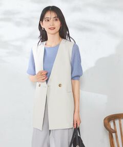 a.v.v / アー・ヴェ・ヴェ その他アウター | ベルト付きノーカラージレ