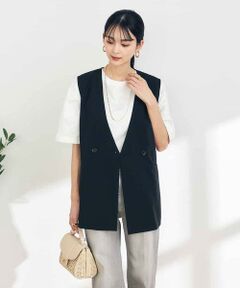 a.v.v / アー・ヴェ・ヴェ その他アウター | ベルト付きノーカラージレ