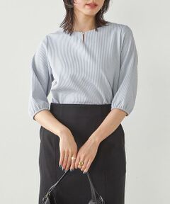 a.v.v / アー・ヴェ・ヴェ カットソー | チャームネックサッカートップス