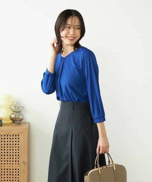 a.v.v / アー・ヴェ・ヴェ カットソー | ハートネックチュニックカットソー | 詳細1