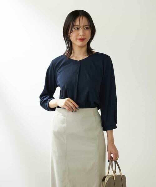 a.v.v / アー・ヴェ・ヴェ カットソー | ハートネックチュニックカットソー | 詳細13