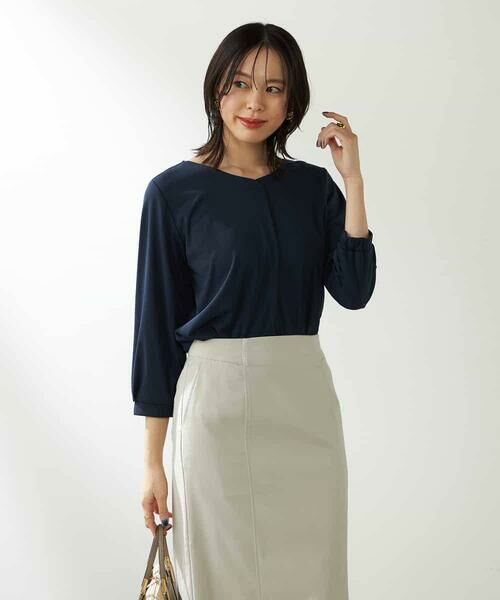 a.v.v / アー・ヴェ・ヴェ カットソー | ハートネックチュニックカットソー | 詳細14