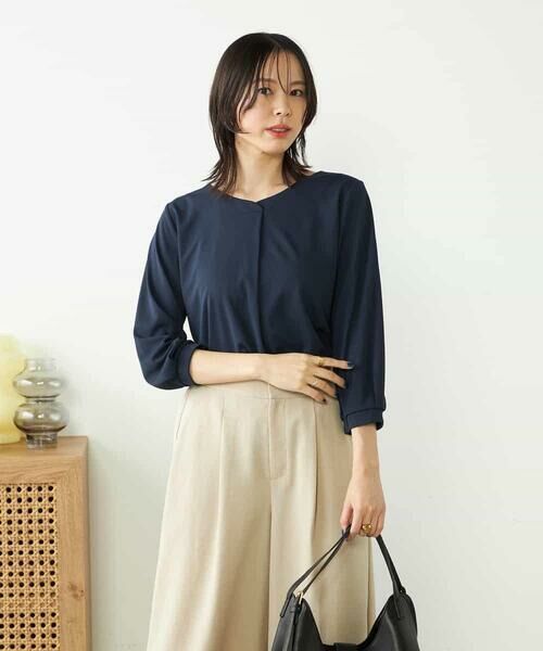 a.v.v / アー・ヴェ・ヴェ カットソー | ハートネックチュニックカットソー | 詳細6