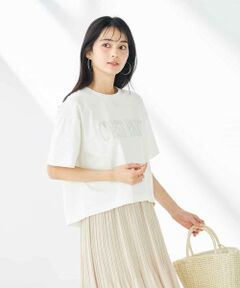 a.v.v / アー・ヴェ・ヴェ カットソー | 【コットン100％】大人のクロップドロゴTシャツ