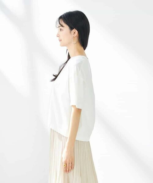 a.v.v / アー・ヴェ・ヴェ カットソー | 【コットン100％】大人のクロップドロゴTシャツ | 詳細13