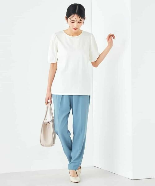 a.v.v / アー・ヴェ・ヴェ チノ・ワークパンツ | 【接触冷感/洗える/イージーケア】美ラクるイージーテーパードパンツ | 詳細1