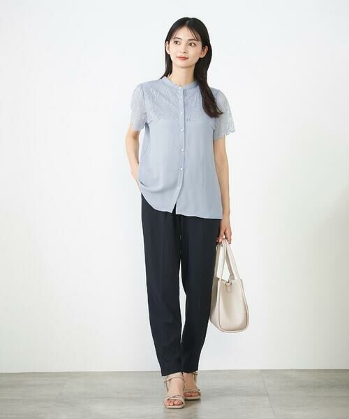 a.v.v / アー・ヴェ・ヴェ チノ・ワークパンツ | 【接触冷感/洗える/イージーケア】美ラクるイージーテーパードパンツ | 詳細14