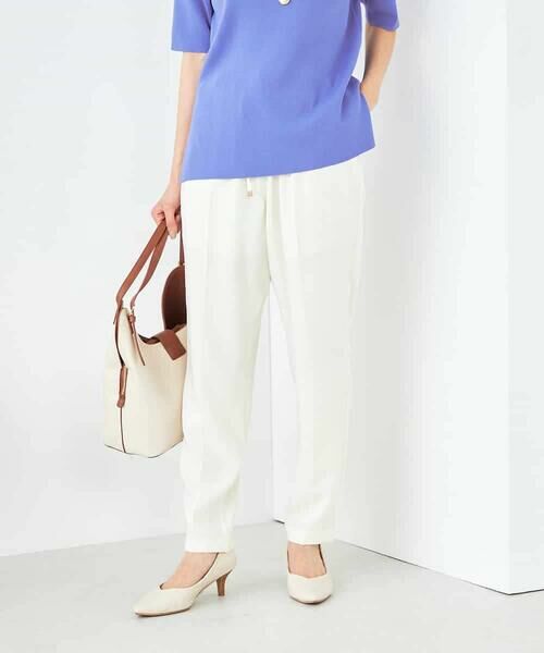 a.v.v / アー・ヴェ・ヴェ チノ・ワークパンツ | 【接触冷感/洗える/イージーケア】美ラクるイージーテーパードパンツ | 詳細17