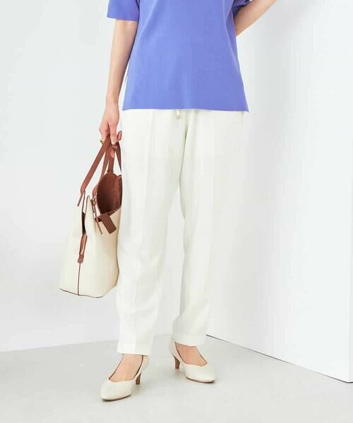 a.v.v / アー・ヴェ・ヴェ チノ・ワークパンツ | 【接触冷感/洗える/イージーケア】美ラクるイージーテーパードパンツ | 詳細19