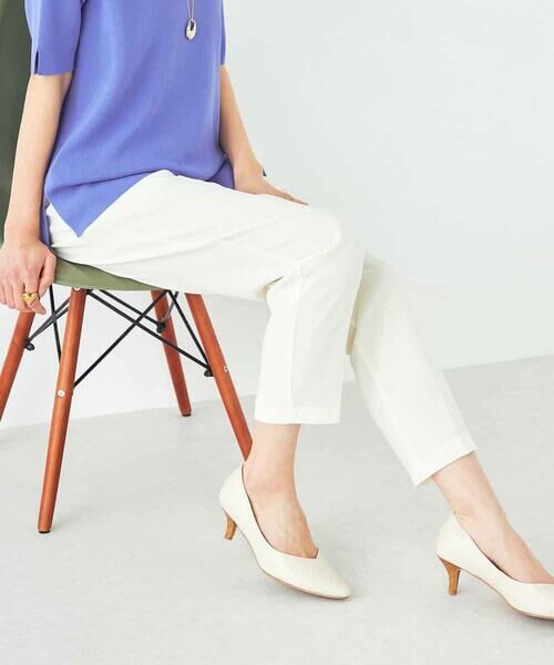 a.v.v / アー・ヴェ・ヴェ チノ・ワークパンツ | 【接触冷感/洗える/イージーケア】美ラクるイージーテーパードパンツ | 詳細20