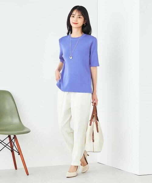 a.v.v / アー・ヴェ・ヴェ チノ・ワークパンツ | 【接触冷感/洗える/イージーケア】美ラクるイージーテーパードパンツ | 詳細22