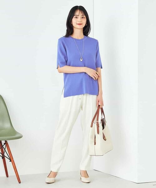 a.v.v / アー・ヴェ・ヴェ チノ・ワークパンツ | 【接触冷感/洗える/イージーケア】美ラクるイージーテーパードパンツ | 詳細24