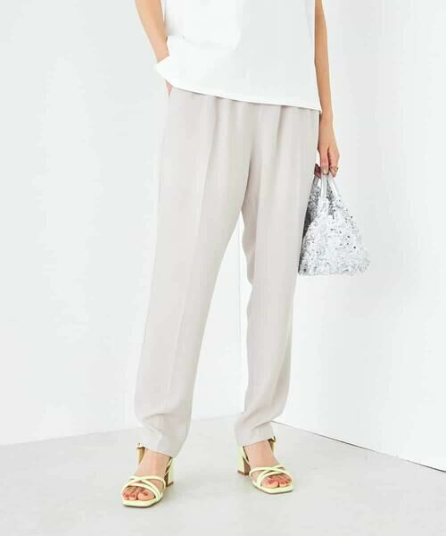 a.v.v / アー・ヴェ・ヴェ チノ・ワークパンツ | 【接触冷感/洗える/イージーケア】美ラクるイージーテーパードパンツ | 詳細25