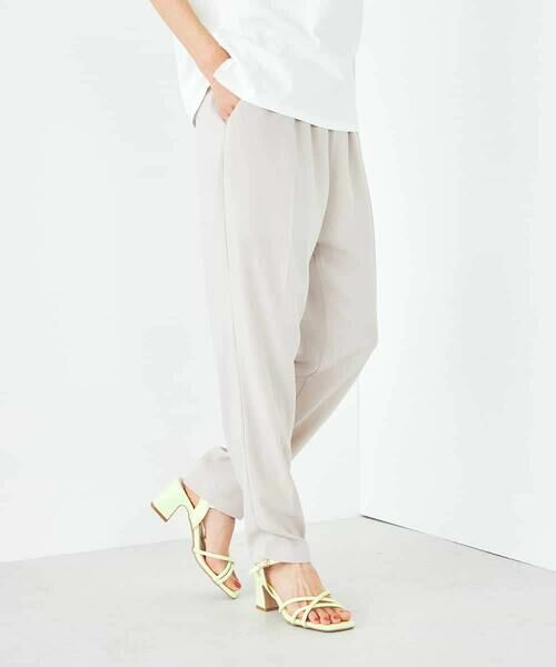 a.v.v / アー・ヴェ・ヴェ チノ・ワークパンツ | 【接触冷感/洗える/イージーケア】美ラクるイージーテーパードパンツ | 詳細26