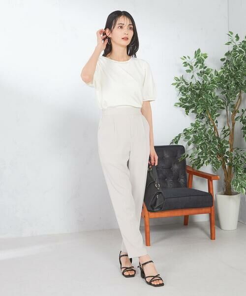 a.v.v / アー・ヴェ・ヴェ チノ・ワークパンツ | 【接触冷感/洗える/イージーケア】美ラクるスッキリ見えテーパードパンツ | 詳細19