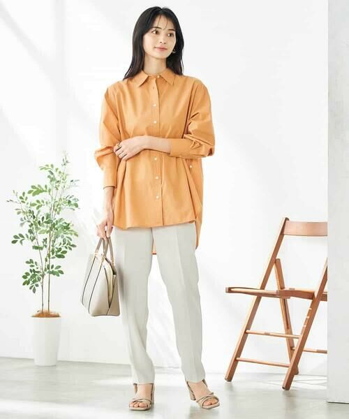 a.v.v / アー・ヴェ・ヴェ チノ・ワークパンツ | 【接触冷感/洗える/イージーケア】美ラクるスッキリ見えテーパードパンツ | 詳細25