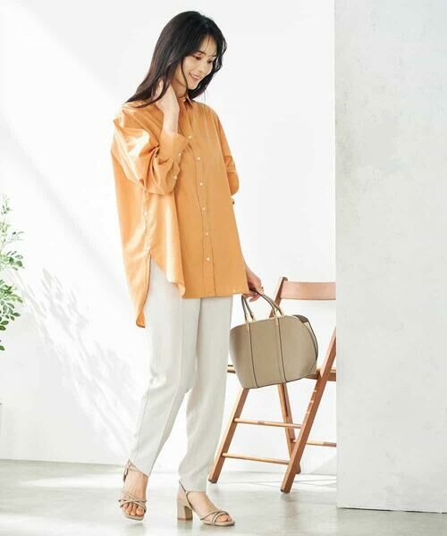 a.v.v / アー・ヴェ・ヴェ チノ・ワークパンツ | 【接触冷感/洗える/イージーケア】美ラクるスッキリ見えテーパードパンツ | 詳細26