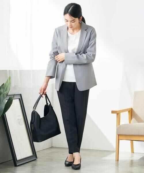 a.v.v / アー・ヴェ・ヴェ チノ・ワークパンツ | 【接触冷感/洗える/イージーケア】美ラクるスッキリ見えテーパードパンツ | 詳細28