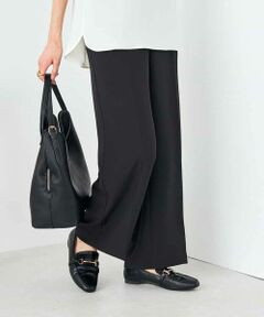 a.v.v / アー・ヴェ・ヴェ その他パンツ | 【接触冷感/洗える/イージーケア】美ラクるスッキリ見えワイドパンツ