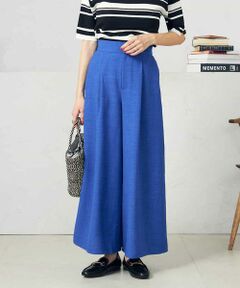 a.v.v / アー・ヴェ・ヴェ その他パンツ | 【接触冷感/UVカット/イージーケア/雑誌InRed(宝島社)5月号掲載】麻調フレアパンツ