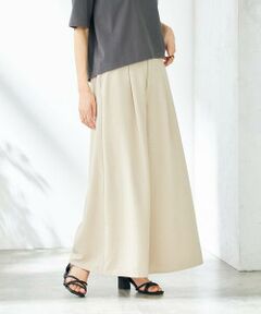 a.v.v / アー・ヴェ・ヴェ その他パンツ | 【接触冷感/UVカット/イージーケア/雑誌InRed(宝島社)5月号掲載】麻調フレアパンツ