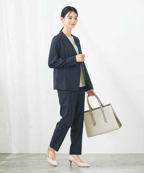 a.v.v / アー・ヴェ・ヴェ ノーカラージャケット | 【洗える/イージーケア/UVカット/接触冷感/吸水速乾】サマーストレッチノーカラージャケット | 詳細18