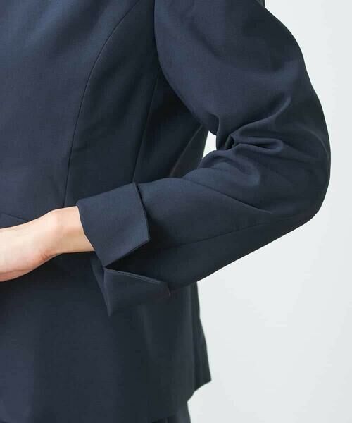 a.v.v / アー・ヴェ・ヴェ ノーカラージャケット | 【洗える/イージーケア/UVカット/接触冷感/吸水速乾】サマーストレッチキーネックジャケット | 詳細29