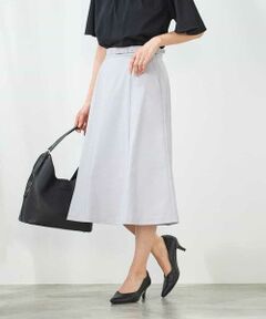 a.v.v / アー・ヴェ・ヴェ ミニ・ひざ丈スカート | 【洗える/イージーケア/UVカット/接触冷感/吸水速乾】サマーストレッチフレアスカート