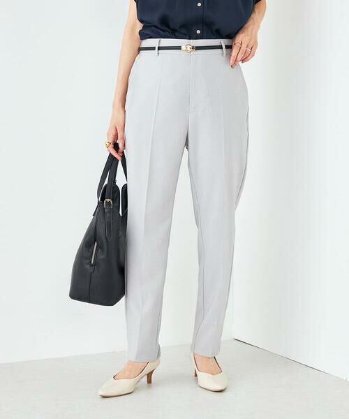 a.v.v / アー・ヴェ・ヴェ チノ・ワークパンツ | 【洗える/イージーケア/UVカット/接触冷感/吸水速乾】サマーストレッチテーパードパンツ | 詳細1