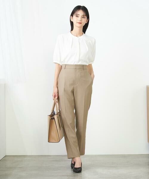 a.v.v / アー・ヴェ・ヴェ チノ・ワークパンツ | 【洗える/イージーケア/UVカット/接触冷感/吸水速乾】サマーストレッチテーパードパンツ | 詳細16