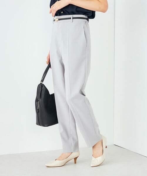 a.v.v / アー・ヴェ・ヴェ チノ・ワークパンツ | 【洗える/イージーケア/UVカット/接触冷感/吸水速乾】サマーストレッチテーパードパンツ | 詳細2