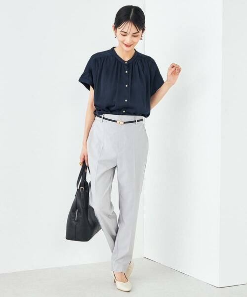 a.v.v / アー・ヴェ・ヴェ チノ・ワークパンツ | 【洗える/イージーケア/UVカット/接触冷感/吸水速乾】サマーストレッチテーパードパンツ | 詳細3