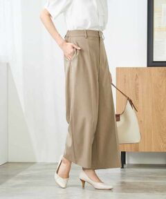 a.v.v / アー・ヴェ・ヴェ ショート・ハーフ・半端丈パンツ | 【洗える/イージーケア/UVカット/接触冷感/吸水速乾】サマーストレッチクロップドパンツ