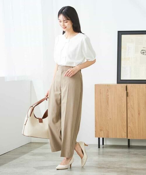 a.v.v / アー・ヴェ・ヴェ ショート・ハーフ・半端丈パンツ | 【洗える/イージーケア/UVカット/接触冷感/吸水速乾】サマーストレッチクロップドパンツ | 詳細11