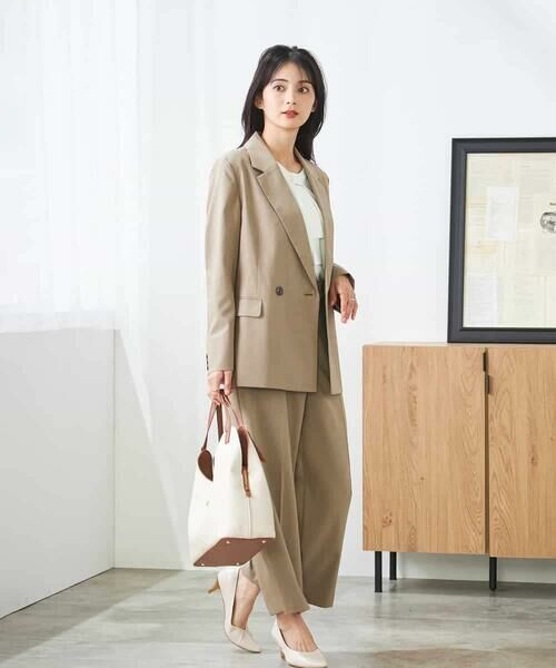 a.v.v / アー・ヴェ・ヴェ ショート・ハーフ・半端丈パンツ | 【洗える/イージーケア/UVカット/接触冷感/吸水速乾】サマーストレッチクロップドパンツ | 詳細15