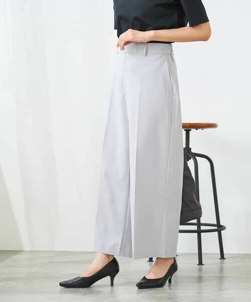 a.v.v / アー・ヴェ・ヴェ ショート・ハーフ・半端丈パンツ | 【洗える/イージーケア/UVカット/接触冷感/吸水速乾】サマーストレッチクロップドパンツ | 詳細16